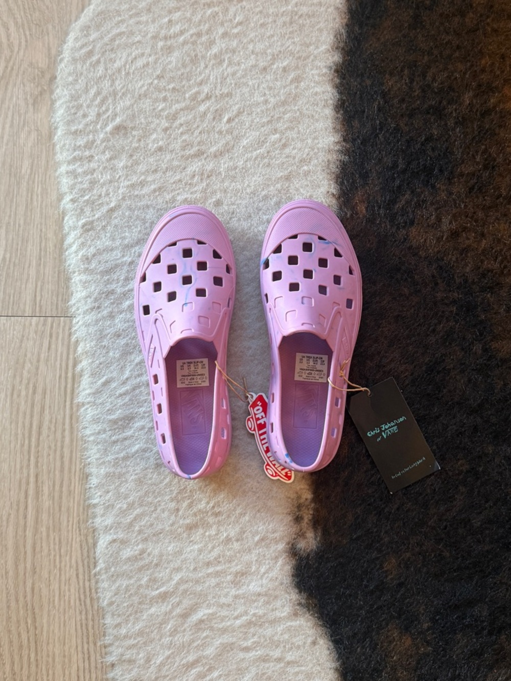 VANS PURPLE TREK SLIP ON CHRIS JOHANSON COLLAB